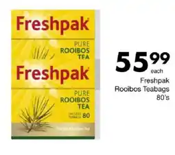 Save Freshpak Rooibos Teabags offer