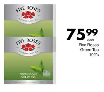 Save Five Roses Green Tea offer