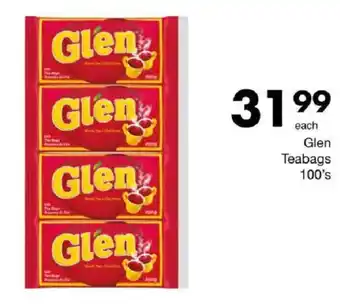 Save Glen Teabags offer