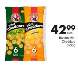 Save Bakers Mini Cheddars offer