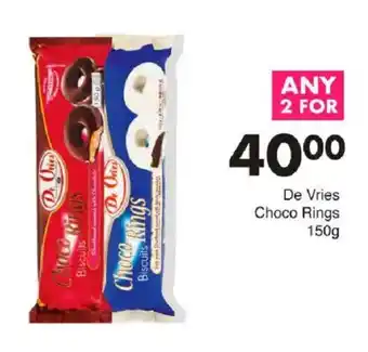 Save De Vries Choco Rings offer