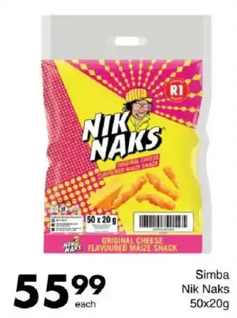 Save Simba Nik Naks offer