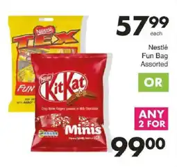 Save Nestlé Fun Bag Assorted offer