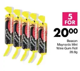 Save Beacon Maynards Mini Wine Gum Roll offer