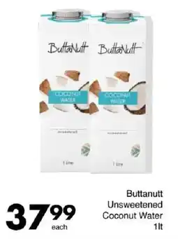 Save Buttanutt Unsweetened Coconut Water offer