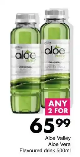 Save Aloe Valley Aloe Vera Flavoured drink offer