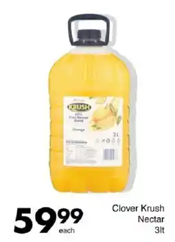 Save Clover Krush Nectar offer