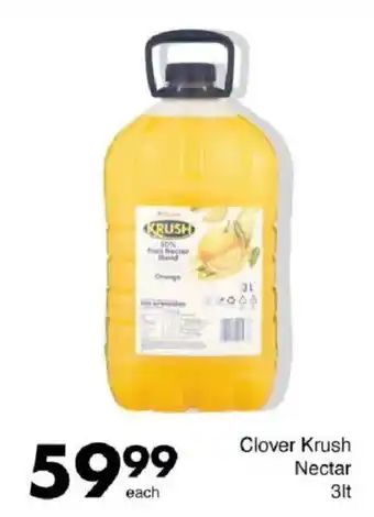 Save Clover Krush Nectar offer