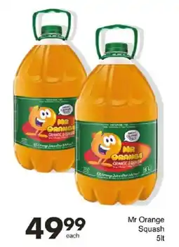Save Mr Orange Squash offer