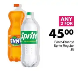 Save Fanta/ Stoney/ Sprite Regular offer