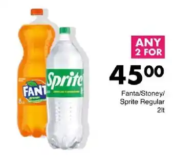 Save Fanta/ Stoney/ Sprite Regular offer