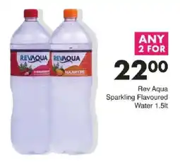 Save Rev Aqua Sparkling Flavoured Water offer