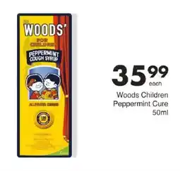 Save Woods Children Peppermint Cure offer
