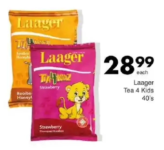 Save Laager Tea 4 Kids offer