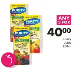 Save Purity Juice offer