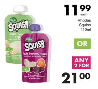 Save Rhodes Squish offer