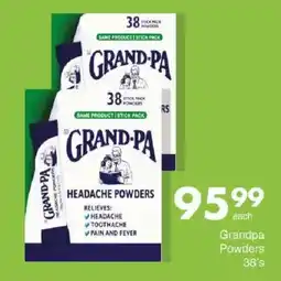 Save Grandpa Powders offer