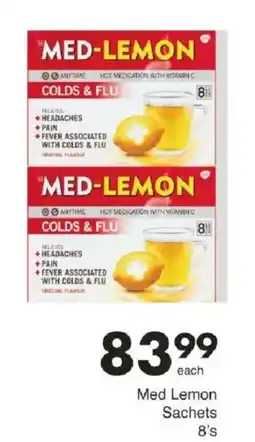 Save Med Lemon Sachets offer