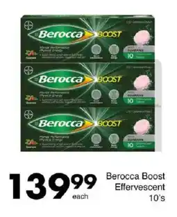 Save Berocca Boost Effervescent offer