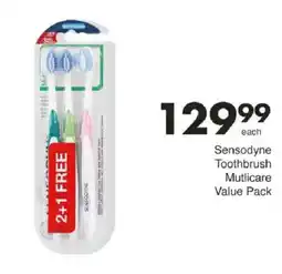 Save Sensodyne Toothbrush Mutlicare Value Pack offer
