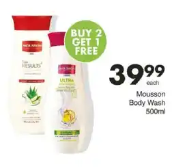 Save Mousson Body Wash offer