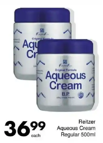 Save Reitzer Aqueous Cream Regular offer