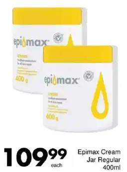 Save Epimax Cream Jar Regular offer