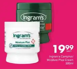Save Ingram's Camphor/ Moisture Plus Cream offer