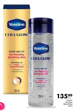 Save Vaseline Cera Glow Body Oil Gel offer