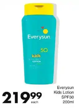 Save Everysun Kids Lotion SPF50 offer