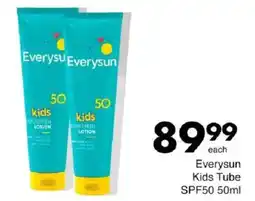 Save Everysun Kids Tube SPF50 offer