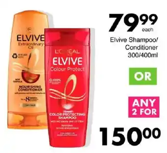 Save Elvive Shampoo/ Conditioner offer