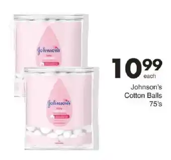 Save Johnson's Cotton Balls offer