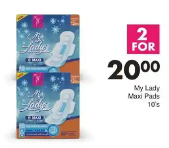 Save My Lady Maxi Pads offer