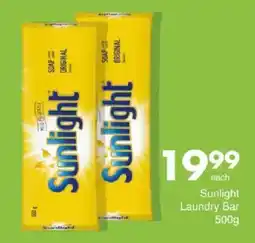 Save Sunlight Laundry Bar offer