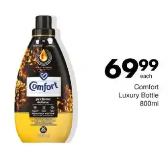 Save Comfort Luxury Bottle offer