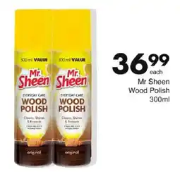 Save Mr Sheen Wood Polish offer