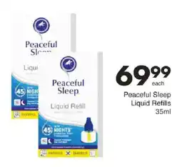 Save Peaceful Sleep Liquid Refills offer