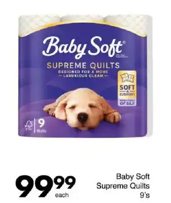 Save Baby Soft Supreme Quilts offer