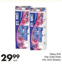 Save Daisy Soft 1 Ply Toilet Rolls offer