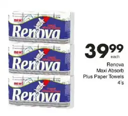 Save Renova Maxi Absorb Plus Paper Towels offer