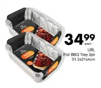 Save UBL Foil BBQ Tray offer