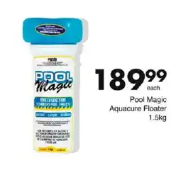 Save Pool Magic Aquacure Floater offer
