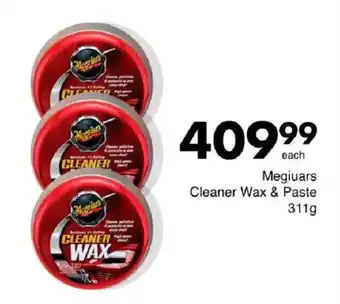 Save Megiuars Cleaner Wax & Paste offer
