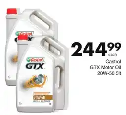 Save Castrol GTX Motor Oil 20w-50 offer