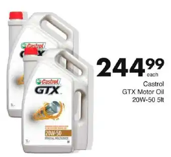 Save Castrol GTX Motor Oil 20w-50 offer