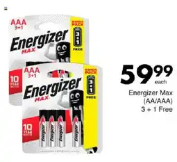 Save Energizer Max AA/AAA offer