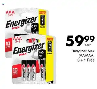 Save Energizer Max AA/AAA offer