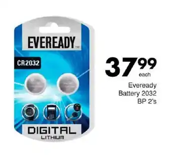 Save Eveready Battery 2032 BP offer