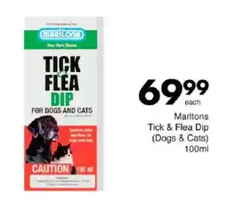 Save Marltons Tick & Flea Dip offer